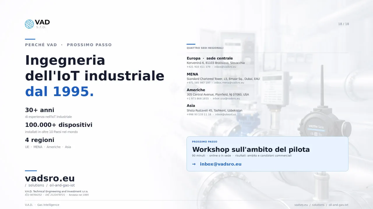 Perché VAD – più di 30 anni, oltre 100.000 dispositivi, 4 sedi regionali