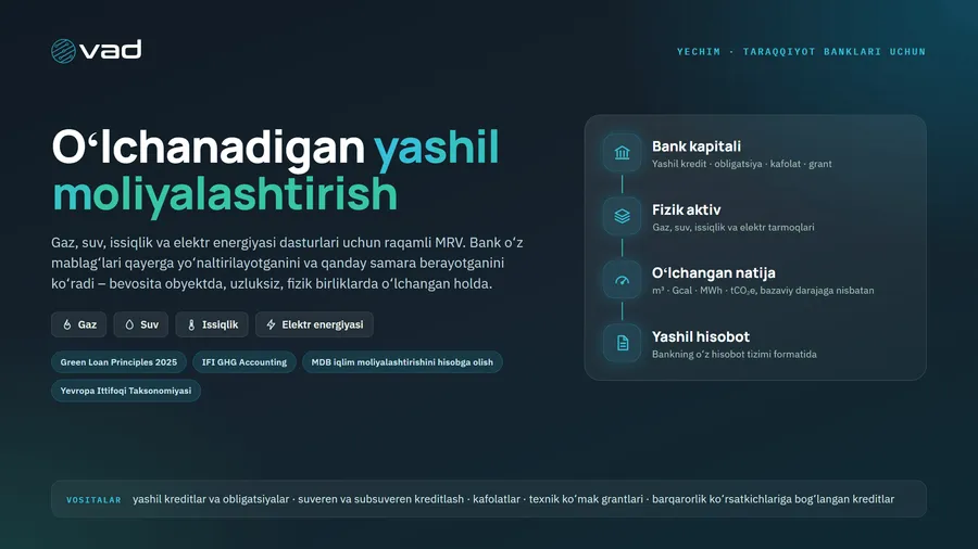 Yashil moliyalashtirish