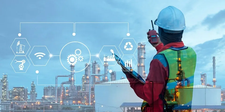 Industrial IIoT environment for oil and gas operations